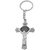 Faynci Spiritual Saint Jesus Holy Cross High Quality Stainless Steel Keychain
