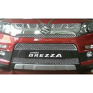 Brezza front sale chrome grill