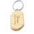 Faynci Jesus Loves You Engraved Handcrafted Wooden Key Chain