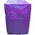 Khushi Creation purple Colour With Square Design Top Load Washing Machine Cover (Suitable For 6 kg, 6.5 kg, 7 kg, 7.5 kg