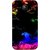 FUSON Designer Back Case Cover for Micromax Bolt S301 (Smoking Painting Sprials Blue Black Green Leaves )