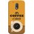 FUSON Designer Back Case Cover for Moto G Play (4th Gen) :: Motorola Moto G4 Play (Yellow Good Morning Tea Coffee Full Cup Black)