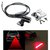 AutoSun Bike Rear Laser Safety Line Fog Light RED For Bike And Car