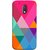 FUSON Designer Back Case Cover for Moto G Play (4th Gen) :: Motorola Moto G4 Play (Abstract Painting Colored Triangles Acrylic Painting)