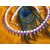 Purple beads pearl necklace