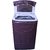 Khushi Creations Top Load Washing Machine Cover (Brown)
