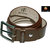HyEnd Men's Brown Pure Leather Formal Belt