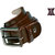 HyEnd Men's Brown Pure Leather Formal Belt