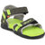 Sparx Kids Olive & Flourscent Green Floater Sandals (SS-109K)