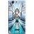 FUSON Designer Back Case Cover for Micromax Canvas 5 E481 (The Blue Rose Doll Baby Girl Nice Dress Long Hairs )