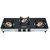 Branded 3 Burner Cooktop Designer 8mm Glass Top Gas Stove With 1 Year Warranty