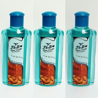 PLP Shiny Smooth Shampoo 100 ml Pack of  3 ( Herbal Shampoo )