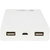 HBNS High Speed Charging 6MI 2 USB Port 20000 Mah Power Bank (White)