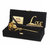 Valentines Gift 24K Gold Rose 25 Cm With Love Stand And Velvet Gift Box