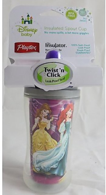 Playtex The Insulator Spill-Proof Cups, 9 oz, Stage 3 (12+ Mos
