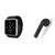 Mirza GT08 Smart Watch and HBQ I7R Bluetooth Headphone for HTC DESIRE 600C(GT08 Smart Watch with 4G sim card, camera, memory card |HBQ I7R Bluetooth Headphone  )
