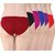 BUMPER SALE - (PACK OF 12) Hipster Plain Panty - Multi-Color - FREE SIZE (M-XL)