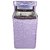 Delfi Classic purple Colour With Square Design Top Load Washing Machine Cover (Suitable For 6 kg, 6.5 kg, 7 kg, 7.5 kg)
