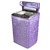 Delfi Classic purple Colour With Square Design Top Load Washing Machine Cover (Suitable For 6 kg, 6.5 kg, 7 kg, 7.5 kg)