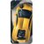 FUSON Designer Back Case Cover for Micromax Canvas Spark Q380 (Yellow 918 Spyder Top View Expensive Cars)