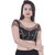 Indian Handicraft Women's Net Saree Blouse Size-32
