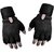 Luxmi Black Warm Gym Weight Lifting and Biker Gloves -1 Pair