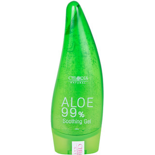 Chloris Natural Aloe Vera Gelpure And Natural Aloe Vera Moisturizer For Face Skin Hair Pack Of 1 125ml
