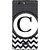 FUSON Designer Back Case Cover for Micromax Canvas Nitro 2 E311 (Alphabets Dots Black Shade Wave Patterns White)