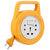 Mettle Extension Board FLEXBOX MULTIPLUG 6 YARD WIRE 3 Socket with Switch EXTENSION CORD-Yellow