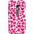 FUSON Designer Back Case Cover for Motorola Moto X Play (Abstract Love Heart Background Lovers Valentine)