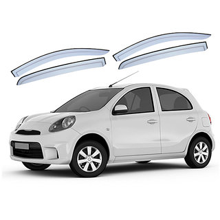 Buy Galio Door Visor Wind Deflector For Nissan Micra Online