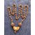 ONLY 4 YOU  One 1 Ek Mukhi Face Rudraksha Bead With Mala In Gold Plated Cap With 5 mukhi