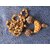 SCS Energized JAVA Rosary  One 1 Ek Mukhi Face Rudraksha Bead With Mala In Gold Plated Cap With 5 mukhi