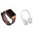 Clairbell DZ09 Smart Watch and S460 Bluetooth Headphone for LENOVO a850(DZ09 Smart Watch With 4G Sim Card, Memory Card| S460 Bluetooth Headphone)