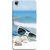 FUSON Designer Back Case Cover for Oppo F1 :: A35 (Summer Vacation Beach Mobile Wallpaper Blue Sky )
