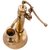 Handcrafted Brass Mini Working Hand Pump Is A Perfect Table Decor ,Gold (1 Hand Pump)
