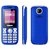 Mido M55 Blue White Dual Sim Feature Phone With Auto Call Recorder And Multi Language Support