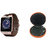 Clairbell DZ09 Smart Watch and Katori Earphone for PANASONIC ELUGA U2(DZ09 Smart Watch With 4G Sim Card, Memory Card| Katori Earphone)