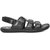 Red Chief Black Men Casual Leather Velcro Sandal (RC353 001)