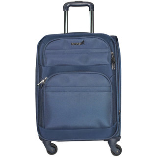 Buy Traworld Earth 1002 28 inch 4 Wheel Trolley Bag Blue Online