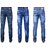 Ragzo Mens Multicolor Slim Jeans(Pack of 3)