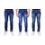 Ragzo Mens Stretchable Multicolor Jeans(Pack of 3)