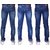 Ragzo Mens Stretchable Multicolor Jeans(Pack of 3)