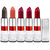 Set of 5 LaPerla Ring Lipstick Multicolor LL104