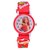 Barbie RED Analog Watch and Seven Colors Red Watch for Kids