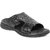 Red Chief Black Men Casual Leather Slipper (RC3463 001)