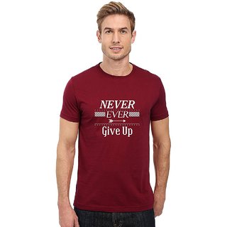                       Double F Tshirt For Men Round Neck Half Sleeves Men's Printed Quotation TshirtS                                              