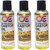OSE (Combo Pack Of 3) Cold Pressed Unrefined Virgin Castor Oil For Hair-Scalp-Skin-Face-Nails