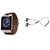 Clairbell DZ09 Smart Watch and Reflect Earphone for ASUS ZENFONE 4(DZ09 Smart Watch With 4G Sim Card, Memory Card| Reflect Earphone)