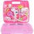 Krasa Doctor Set Pretend Play Toy with Light Sound Effects, Pink